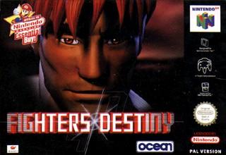Fighter's Destiny - N64 Cover & Box Art