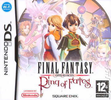 Final Fantasy Crystal Chronicles: Ring of Fates - DS/DSi Cover & Box Art