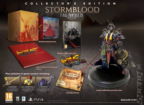 Final Fantasy XIV: Stormblood - PS4 Cover & Box Art