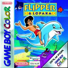 Flipper and Lopaka - Game Boy Color Cover & Box Art