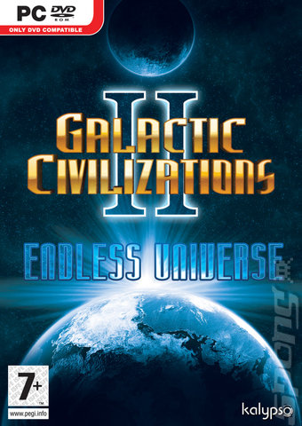Galactic Civilizations II: Endless Universe - PC Cover & Box Art