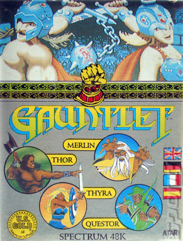 Gauntlet - Spectrum 48K Cover & Box Art
