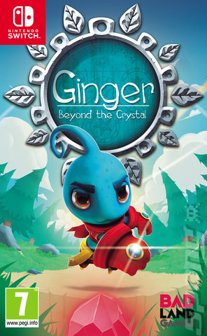 Ginger: Beyond The Crystal - Switch Cover & Box Art
