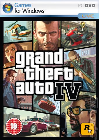 Grand Theft Auto IV - PC Cover & Box Art