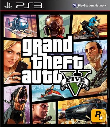 Grand Theft Auto V - PS3 Cover & Box Art