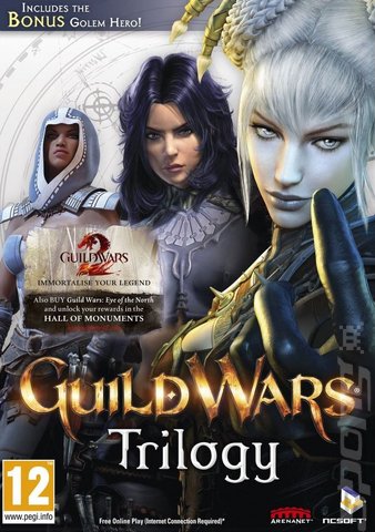 Guild Wars Trilogy - PC Cover & Box Art