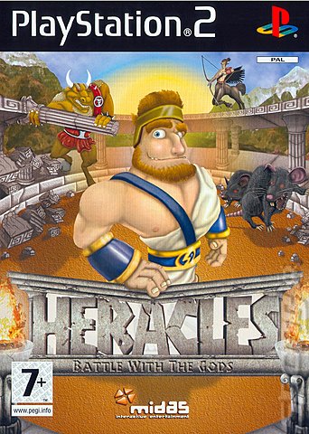Heracles: Battle With the Gods - PS2 Cover & Box Art