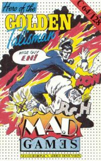 Hero of the Golden Talisman - C64 Cover & Box Art