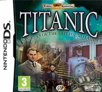 Hidden Mysteries: Titanic - DS/DSi Cover & Box Art