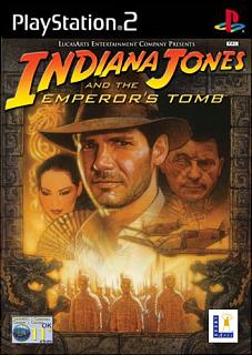 Indiana Jones and the Emperor's Tomb - PS2 Cover & Box Art