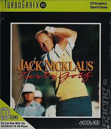 Jack Nicklaus Golf - NEC PC Engine Cover & Box Art