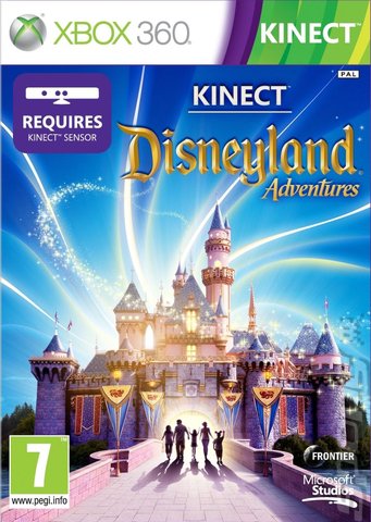 Kinect Disneyland Adventures - Xbox 360 Cover & Box Art