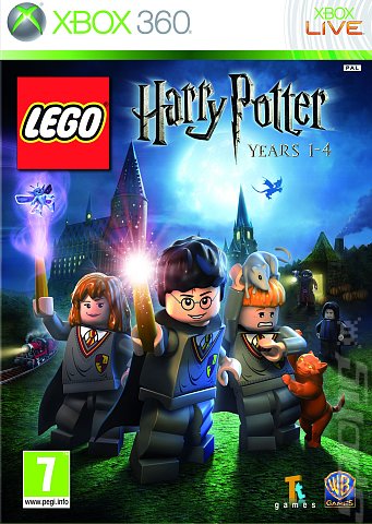 LEGO Harry Potter: Years 1-4 - Xbox 360 Cover & Box Art