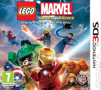 LEGO Marvel Super Heroes - 3DS/2DS Cover & Box Art