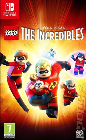 LEGO The Incredibles - Switch Cover & Box Art
