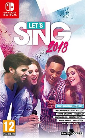 Let's Sing 2018 - Switch Cover & Box Art