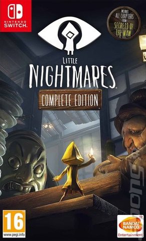Little Nightmares: Complete Edition - Switch Cover & Box Art