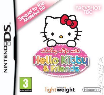 Loving Life with Hello Kitty & Friends - DS/DSi Cover & Box Art