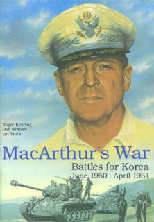 MacArthur's War - C64 Cover & Box Art