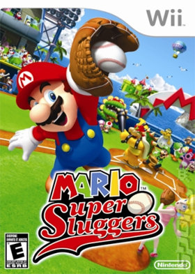 Mario Super Sluggers - Wii Cover & Box Art
