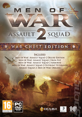 Men of War: Assault Squad 2: War Chest Edition - PC Cover & Box Art