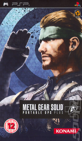 Metal Gear Solid: Portable Ops Plus - PSP Cover & Box Art