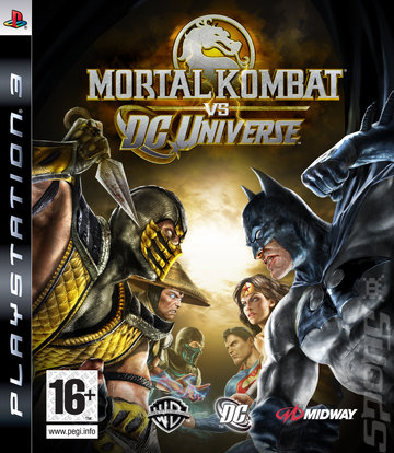 Mortal Kombat Vs. DC Universe - PS3 Cover & Box Art