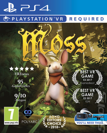 Moss - PS4 Cover & Box Art