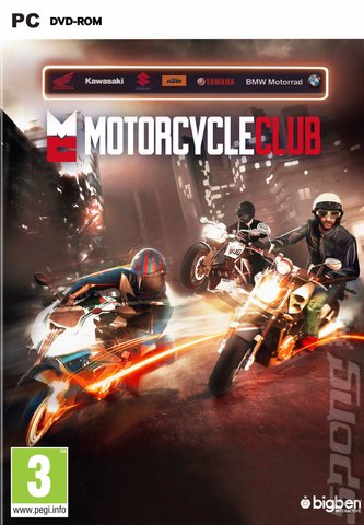 Motorcycle Club - PC Cover & Box Art