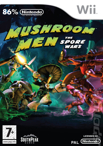 Mushroom Men: The Spore Wars - Wii Cover & Box Art