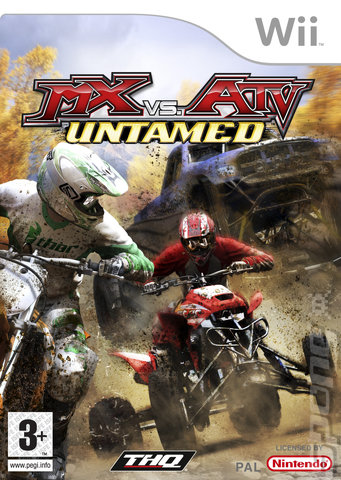 MX Vs. ATV Untamed - Wii Cover & Box Art