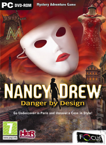 Nancy Drew: Danger by Design - PC Cover & Box Art