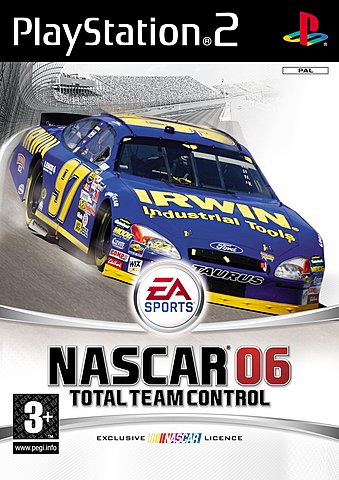 NASCAR 06: Total Team Control - PS2 Cover & Box Art