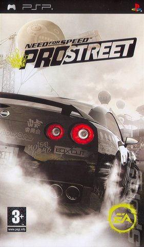 Need For Speed: ProStreet - PSP Cover & Box Art
