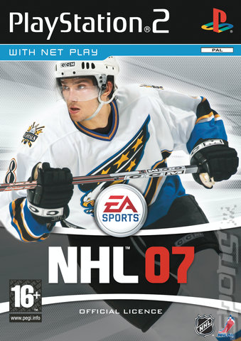 NHL 07 - PS2 Cover & Box Art