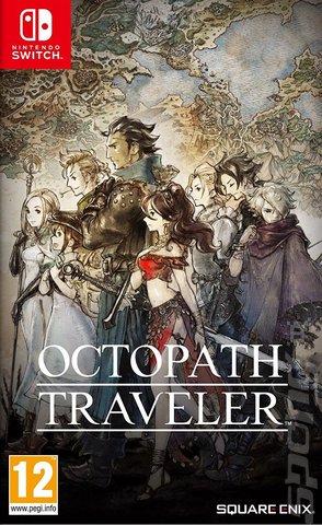 Octopath Traveler - Switch Cover & Box Art