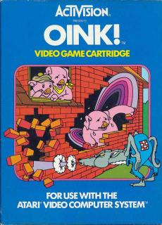 Oink! - Atari 2600/VCS Cover & Box Art
