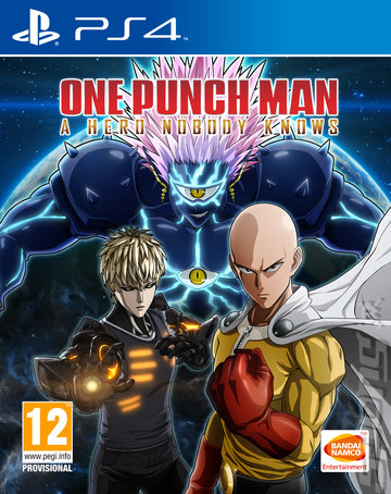 One Punch Man: A Hero Nobody Knows - PS4 Cover & Box Art
