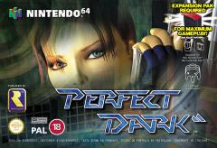 Perfect Dark - N64 Cover & Box Art