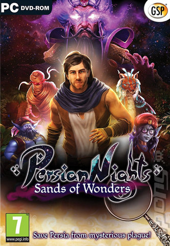 Persian Nights: Sands of Wonders - PC Cover & Box Art