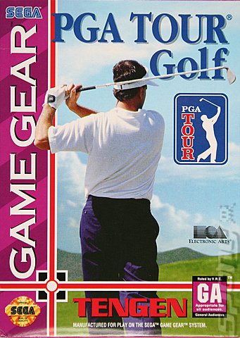 PGA Tour Golf - Game Gear Cover & Box Art