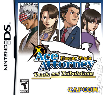Phoenix Wright Ace Attorney: Trials and Tribulations - DS/DSi Cover & Box Art