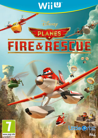 Disney: Planes: Fire & Rescue - Wii U Cover & Box Art