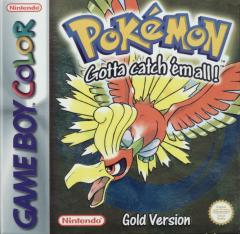 Pokemon Gold - Game Boy Color Cover & Box Art