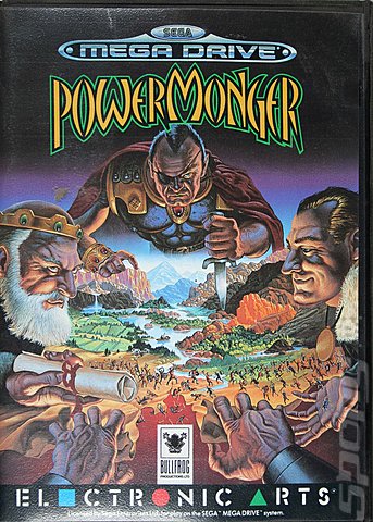 Power Monger - Sega Megadrive Cover & Box Art