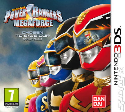 Power Rangers: Megaforce - 3DS/2DS Cover & Box Art