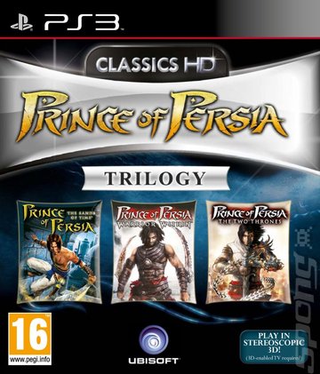 Prince of Persia HD Trilogy - PS3 Cover & Box Art