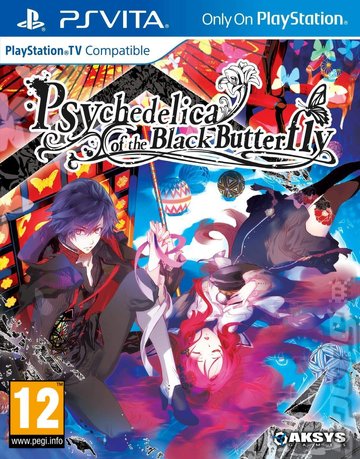 Psychedelica of the Black Butterfly - PSVita Cover & Box Art