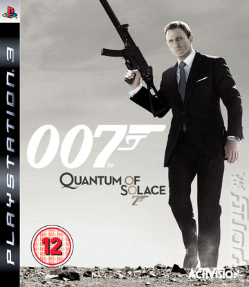 Quantum of Solace - PS3 Cover & Box Art