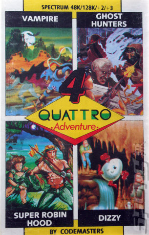 Quattro: Adventure - Spectrum 48K Cover & Box Art